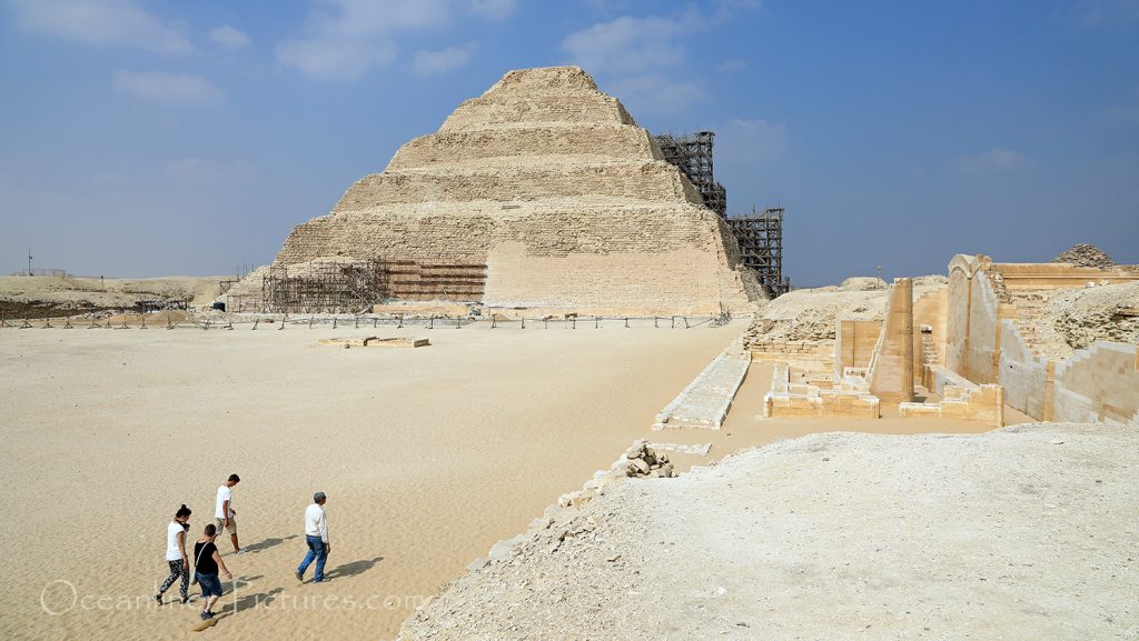 Djoser-Stufen-Pyramide, Sakkara, Ägypten / Foto: Oliver Asmussen/oceanliner-pictures.com