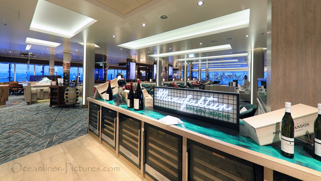 Manufaktur Kreativ Küche neue Mein Schiff 2 / Foto: Oliver Asmussen/oceanliner-pictures.com