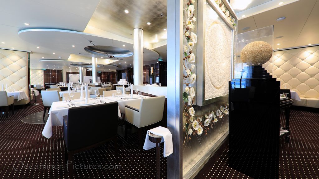 Rossini Restaurant AIDAnova / Foto: Oliver Asmussen/oceanliner-pictures.com