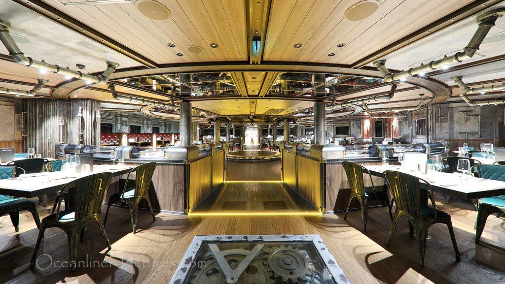 Time Machine Restaurant AIDAnova / Foto: Oliver Asmussen/oceanliner-pictures.com