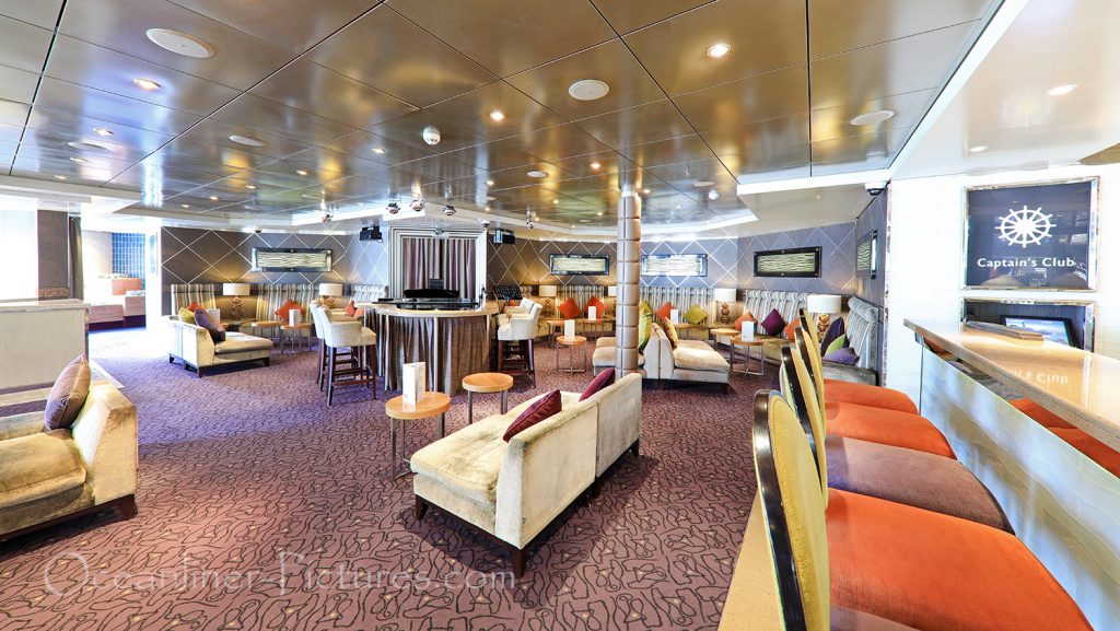 Captain´s Club Lounge Vasco Da Gama / Foto: Oliver Asmussen/oceanliner-pictures.com