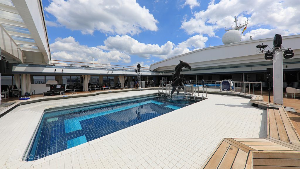 Lido Pool, Whirlpools und Magrodome Vasco Da Gama / Foto: Oliver Asmussen/oceanliner-pictures.com