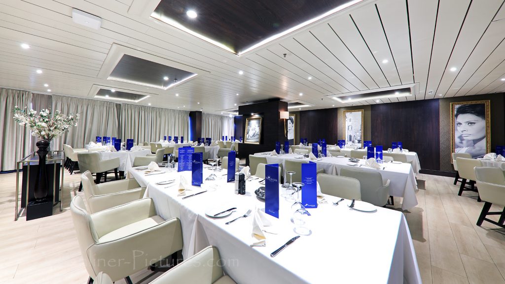 The Waterfront Mediterranean Restaurant Vasco Da Gama / Foto: Oliver Asmussen/oceanliner-pictures.com