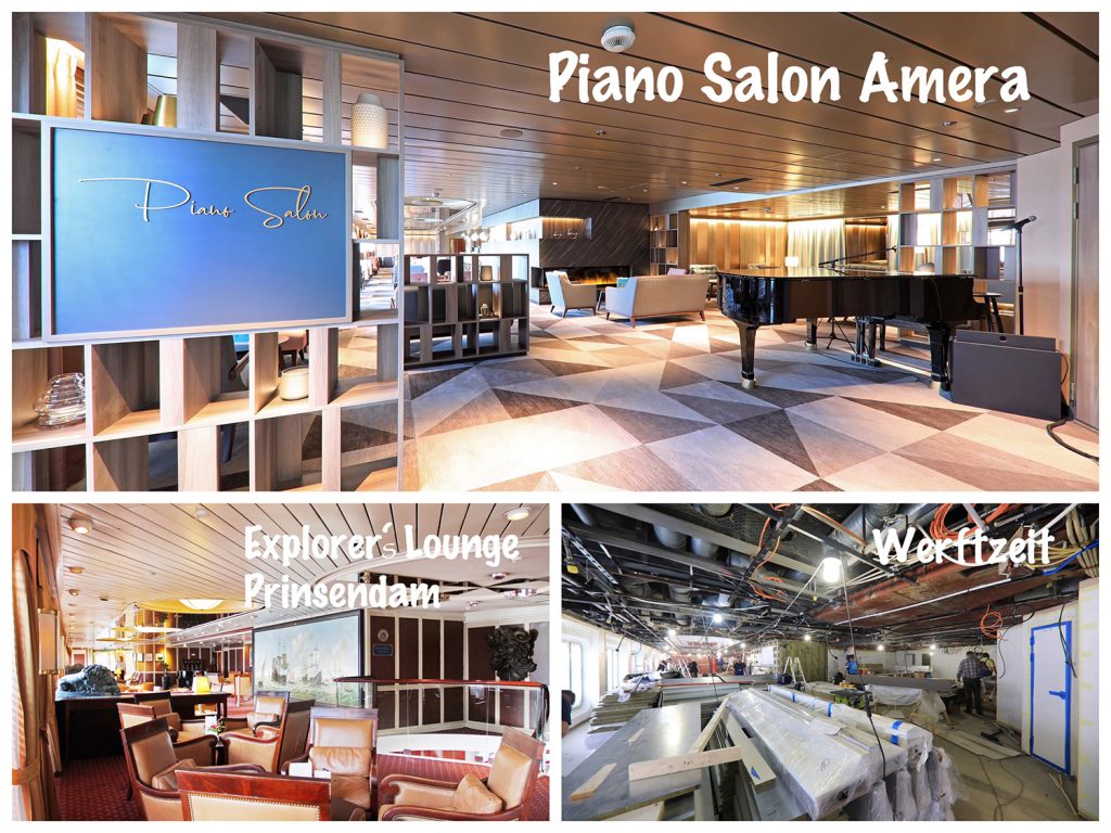 Bild 11 Explorers Lounge wird Piano Salon Amera / Foto: Oliver Asmussen/oceanliner-pictures.com