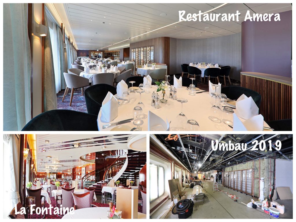 Bild 14 La Fontaine Dining Room wird Restaurant Amera / Foto: Oliver Asmussen/oceanliner-pictures.com