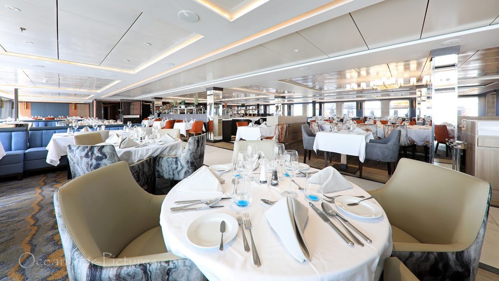 Restaurant World Explorer / Foto: Oliver Asmussen/oceanliner-pictures.com