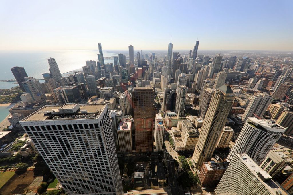 Blick vom John Hancock Center 360Chicago / Foto: Oliver Asmussen/oceanliner-pictures.com