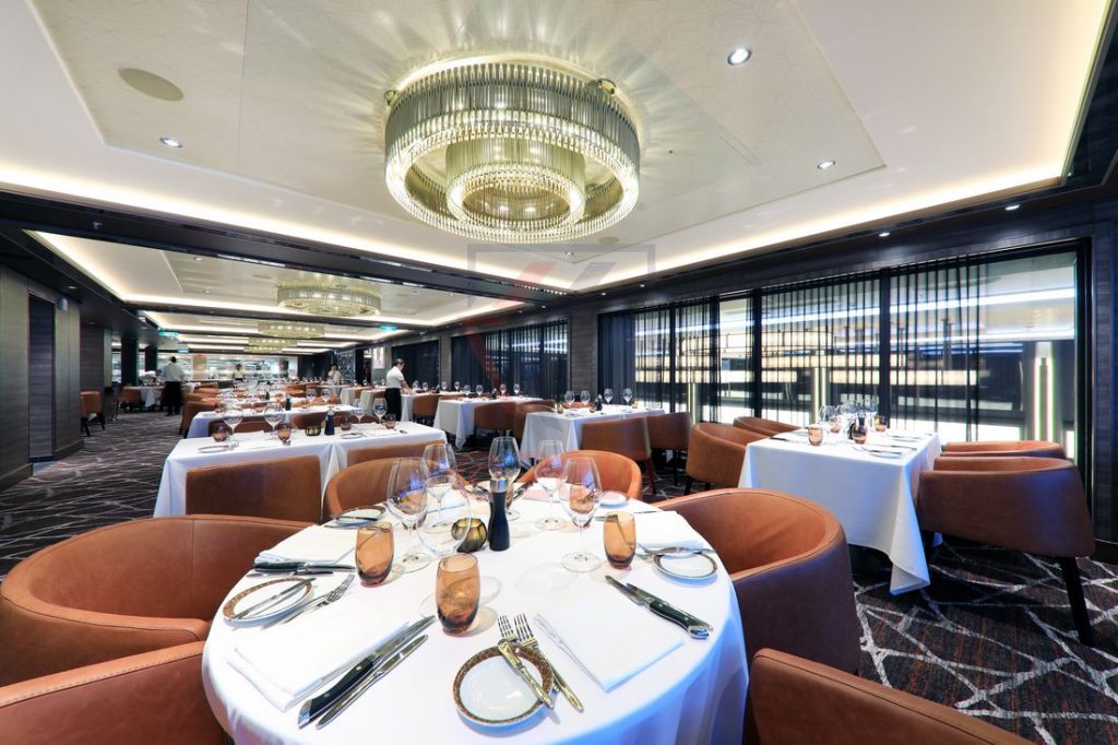 Cagneys Steakhouse Norwegian Encore / Foto: Oliver Asmussen/oceanliner-pictures.com