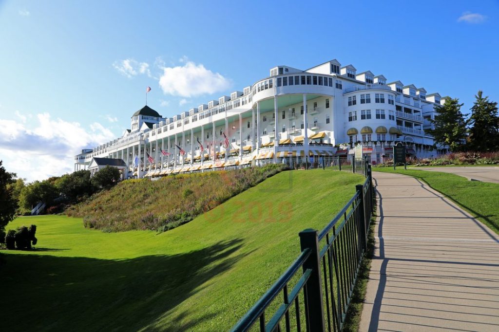 Grand Hotel Mackinac Aussenansicht / Foto: Oliver Asmussen/oceanliner-pictures.com