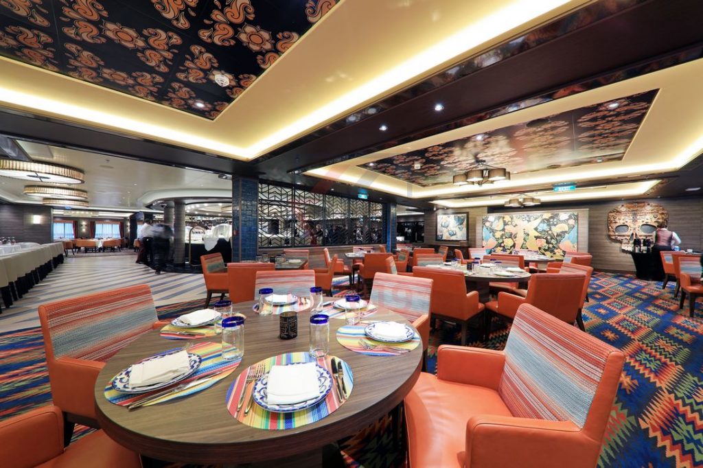 Los Lobos Restaurant Norwegian Encore / Foto: Oliver Asmussen/oceanliner-pictures.com