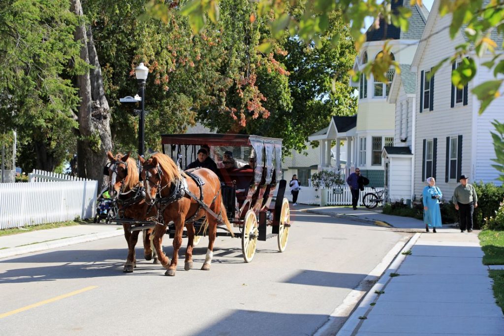 Mackinac Island Strassen-Impression / Foto: Oliver Asmussen/oceanliner-pictures.com