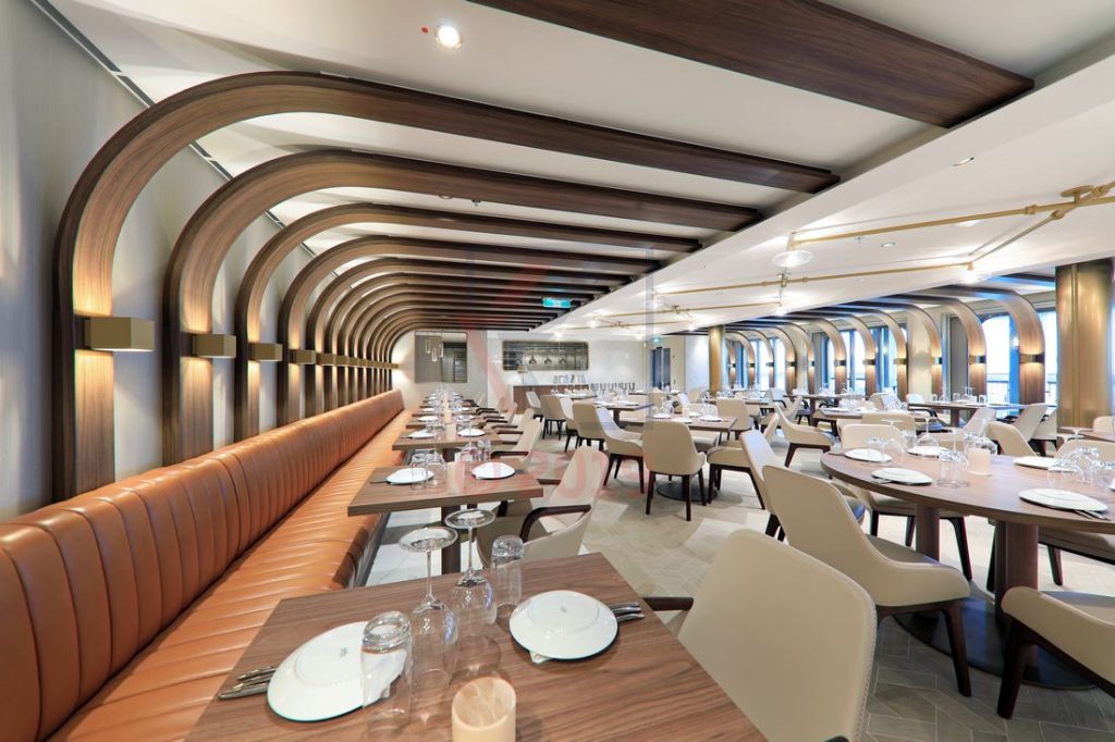 Onda by Scarpetta Restaurant Norwegian Encore / Foto: Oliver Asmussen/oceanliner-pictures.com