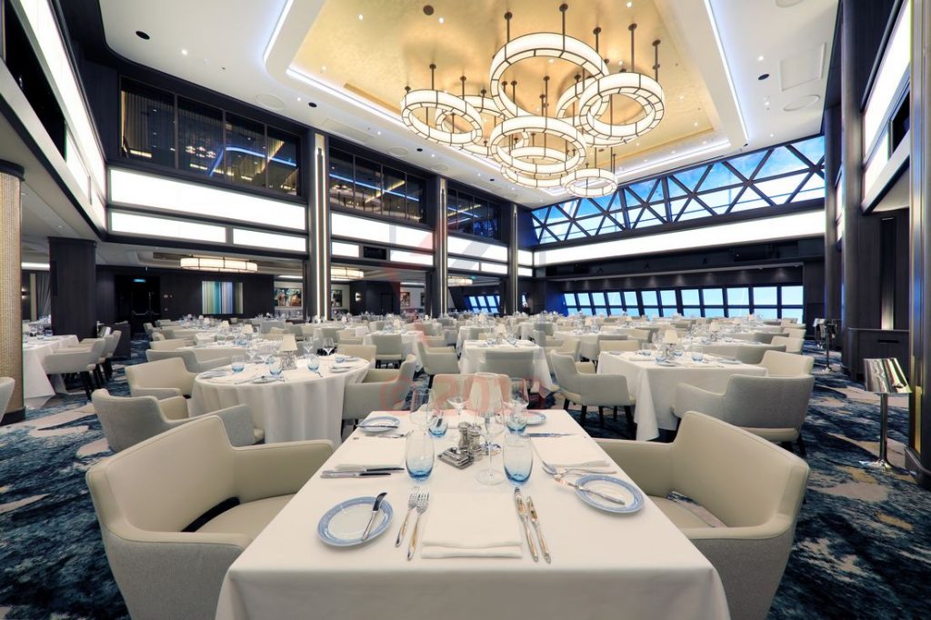 The Manhattan Dining Room Norwegian Encore / Foto: Oliver Asmussen/oceanliner-pictures.com