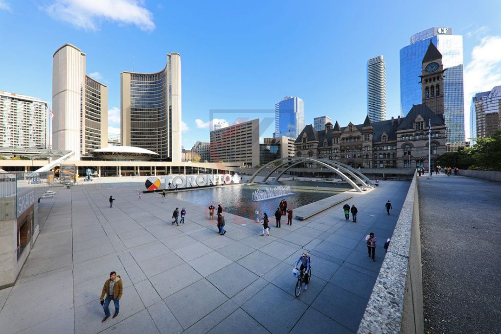 Toronto City Hall und Old City Hall / Foto: Oliver Asmussen/oceanliner-pictures.com