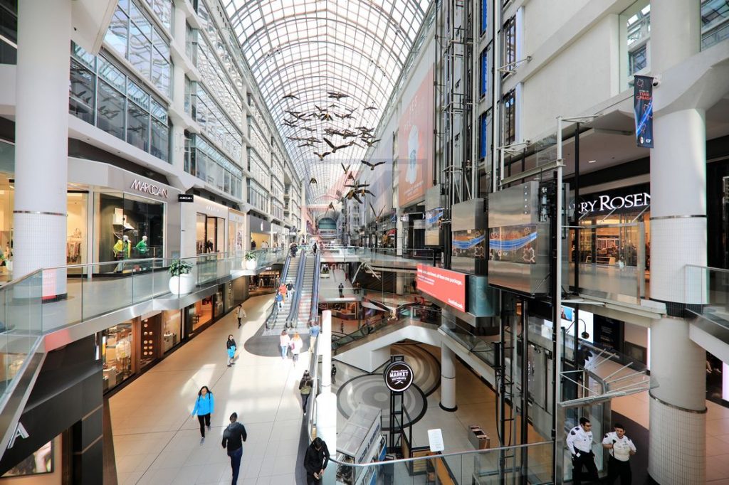 Toronto Eaton Centre / Foto: Oliver Asmussen/oceanliner-pictures.com